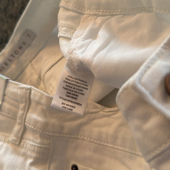 Tinseltown White high rise Flare Button fly jeans NWT 7/28 - Picture 10 of 11
